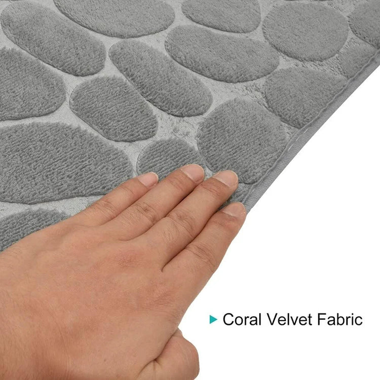 Durable bathroom carpet for wet floors