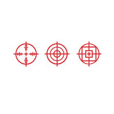 Set of 3 potty training target stickers featuring fun designs to encourage boys