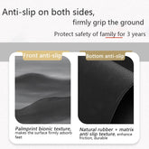Absorbent diatomite bath mat for kitchen and bathroom