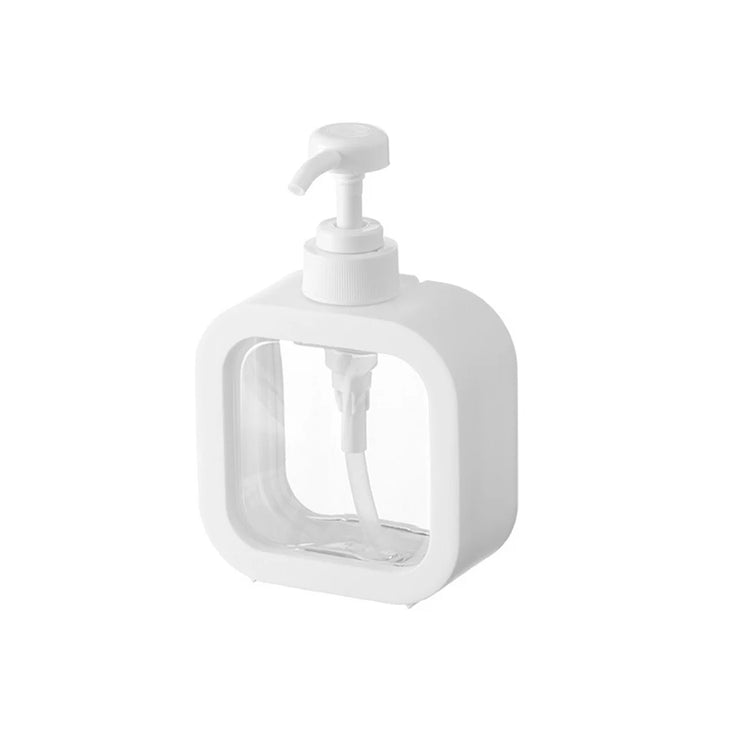 Large-capacity liquid soap dispenser suitable for travel, kitchen, and bathroom storage