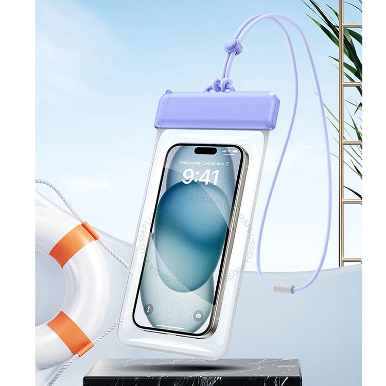 Azragon 7-inch Waterproof Phone Pouch for iPhone 16/15/14/13/12 Pro Max Plus, Samsung Galaxy S24/S23 Ultra, Pixel