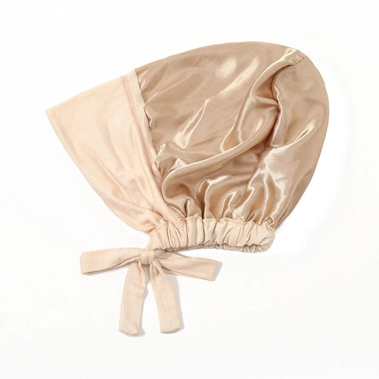 Satin undercap for hijab, stylish and easy-to-wear bonnet for Muslim women