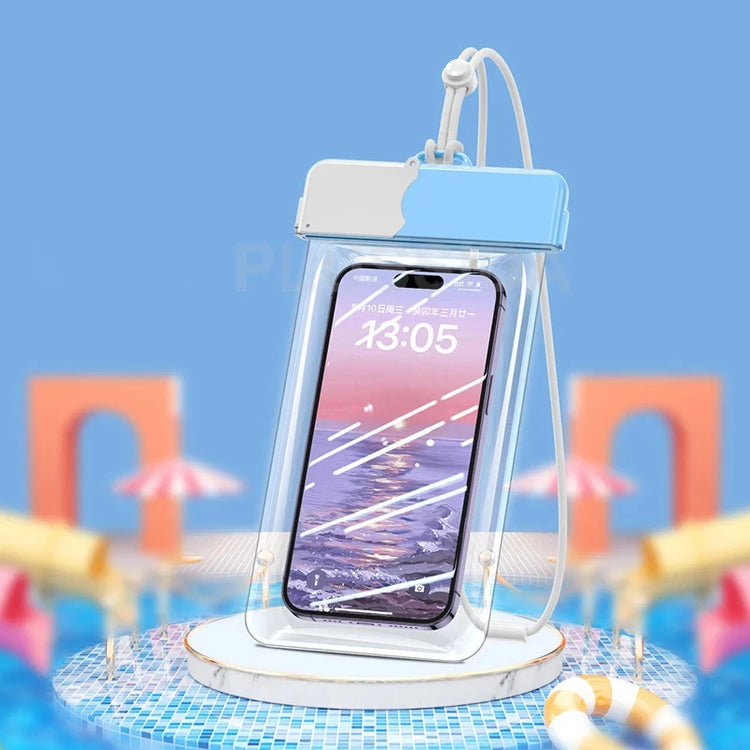 Azragon 7-inch Waterproof Phone Pouch for iPhone 16/15/14/13/12 Pro Max Plus, Samsung Galaxy S24/S23 Ultra, Pixel