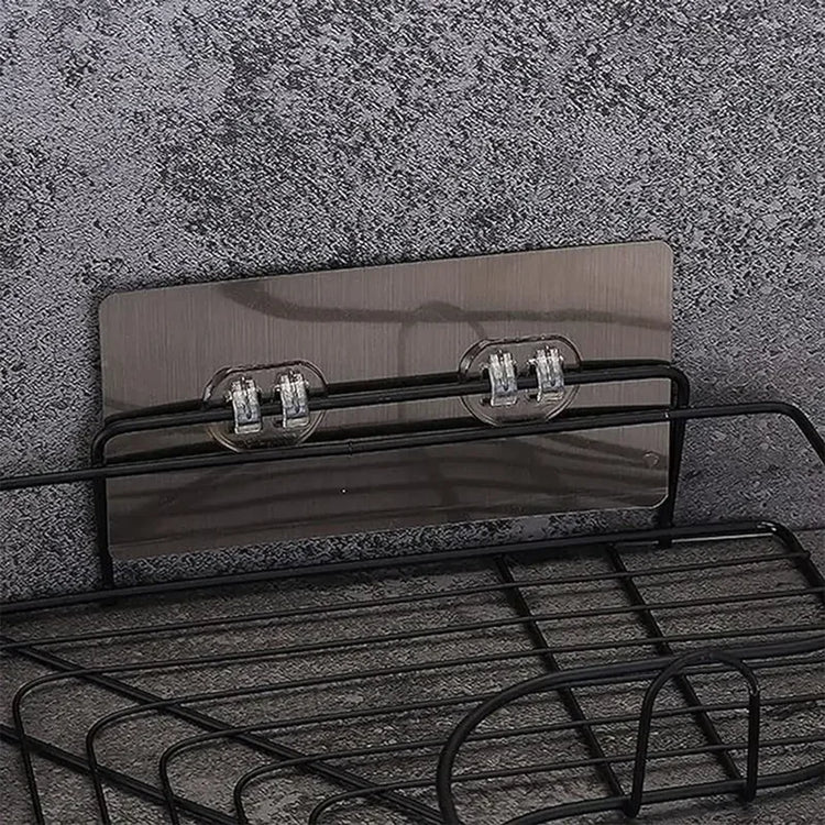 Space-saving triangle storage rack suitable for kitchen and bathroom u