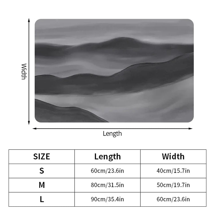 Toilet and bathtub side carpet with strong absorption