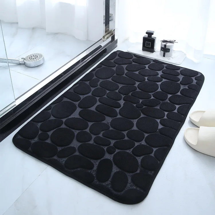 Durable bathroom carpet for wet floors