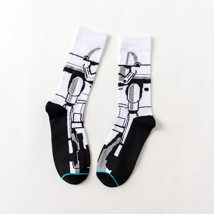 Fun and funky anime socks for casual outfits