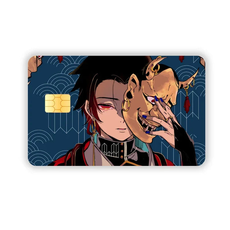Decorative skin for bank card personalization