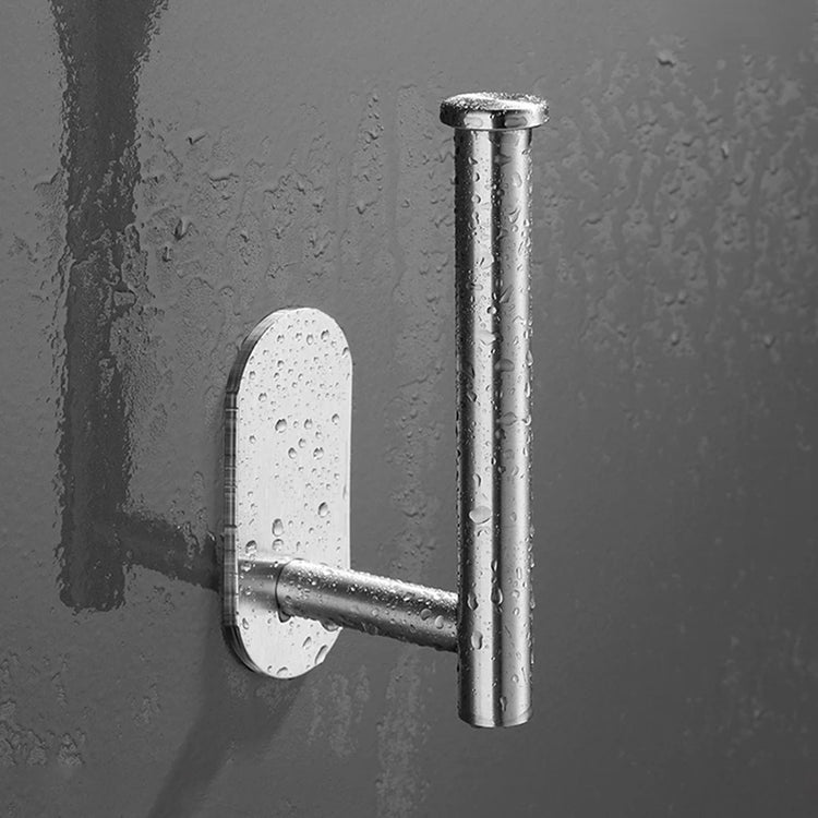 Plastic wrap and toilet paper holder with easy wall mount installation