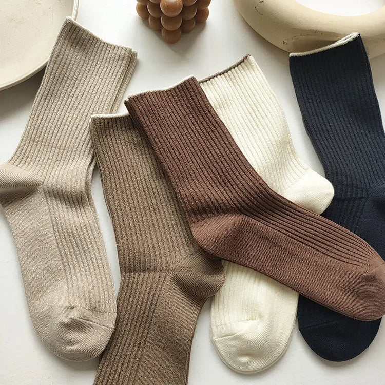 Comfortable cotton socks set for women