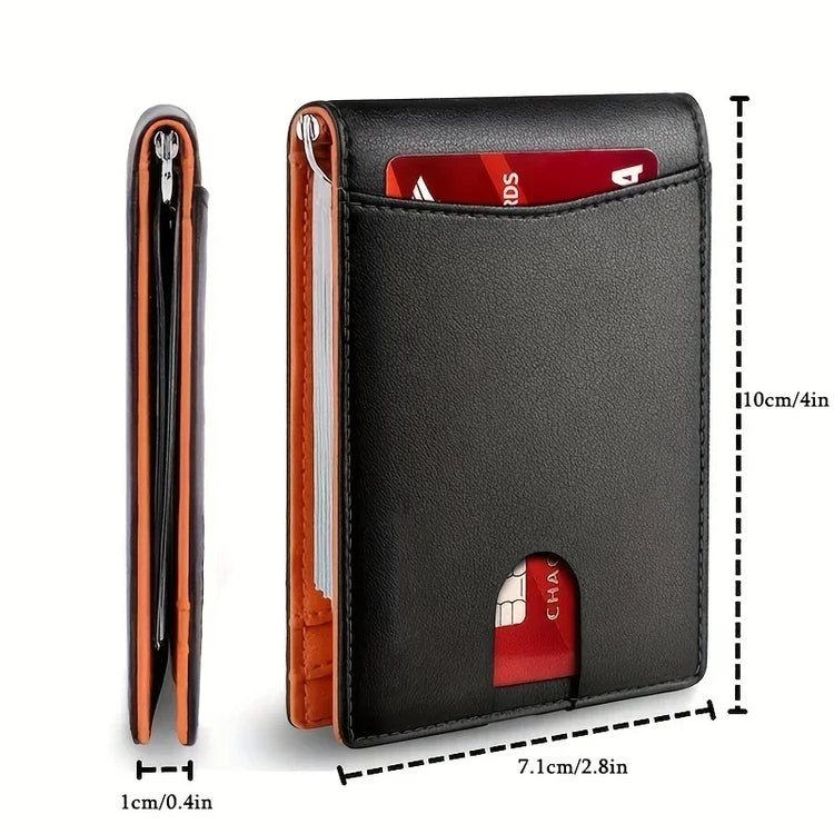 Men’s bifold credit card holder wal