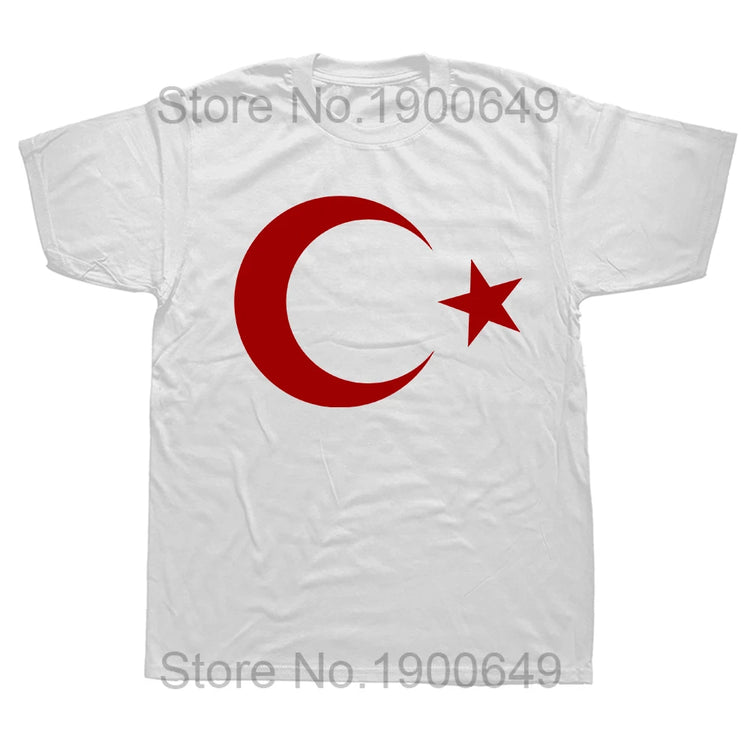 Men’s Short Sleeve T-Shirt with ‘I Love My Hot Turkish Girlfriend’ and Turkish Flag Design