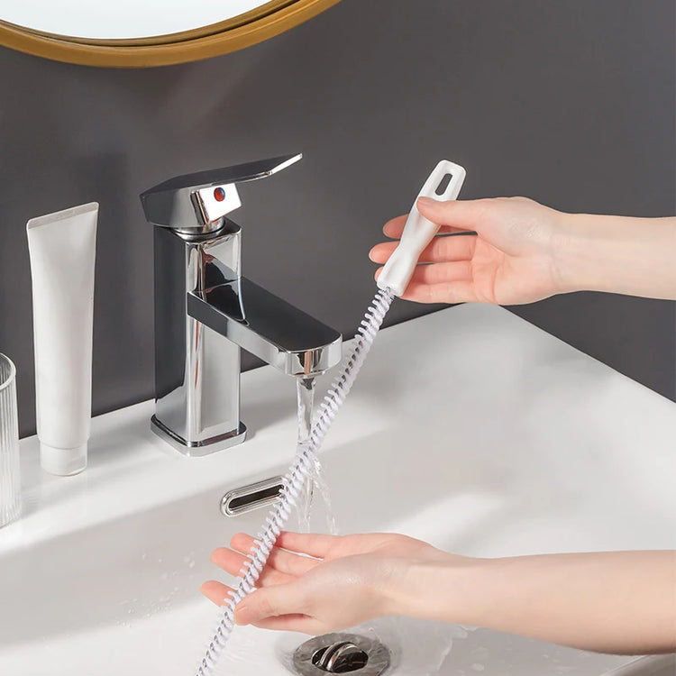 Kitchen sink hair catcher for preventing clogs and maintaining drainage