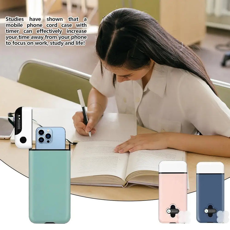 Portable Mobile Phone Locking Case with Timer Function (F8W1)