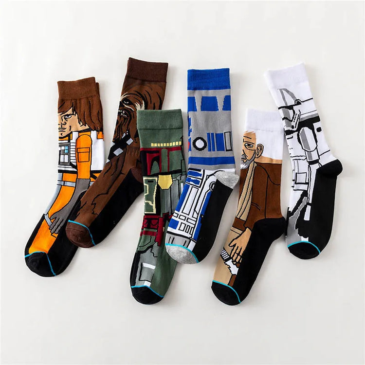 Fun and funky anime socks for casual outfits