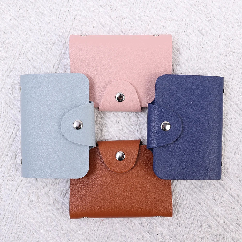 Business card wallet with ID holder pouch