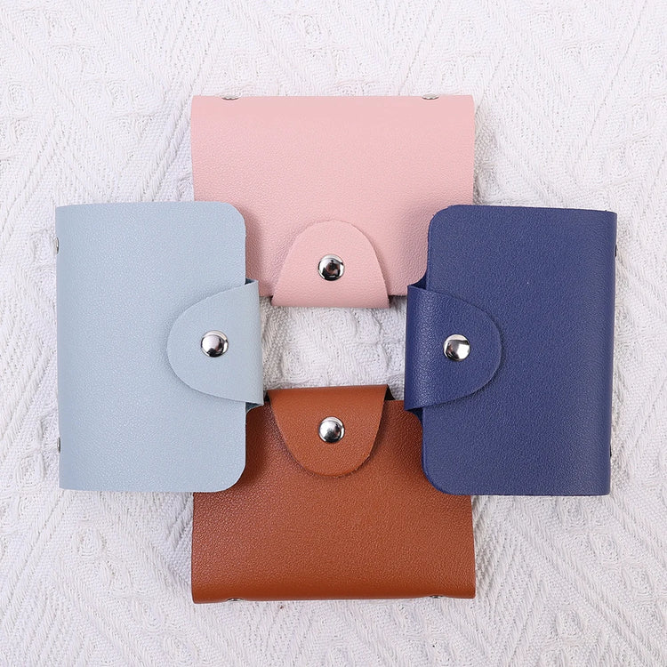 Business card wallet with ID holder pouch