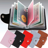 Business card wallet with ID holder pouch