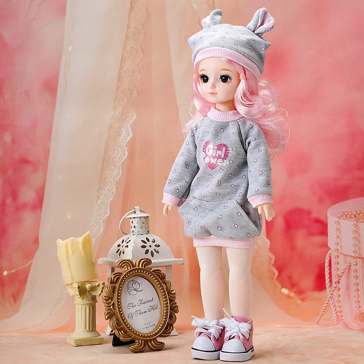 Replacement clothes for 1/6 BJD dolls, casual fashion suit and skirt