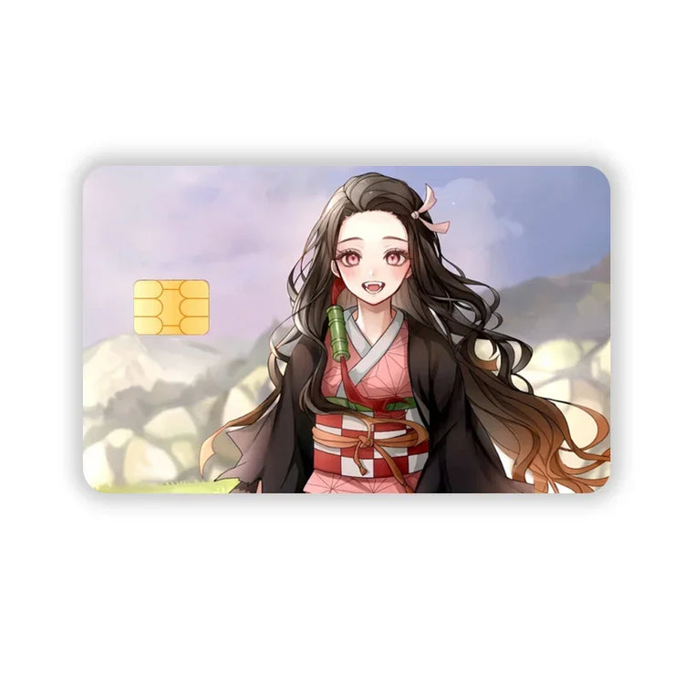 Decorative skin for bank card personalization