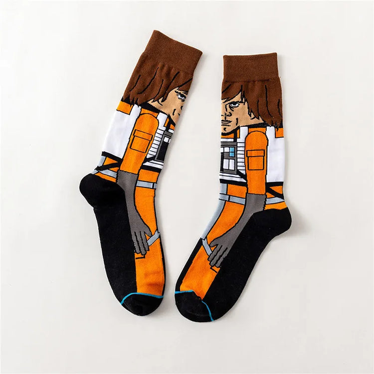 Fun and funky anime socks for casual outfits