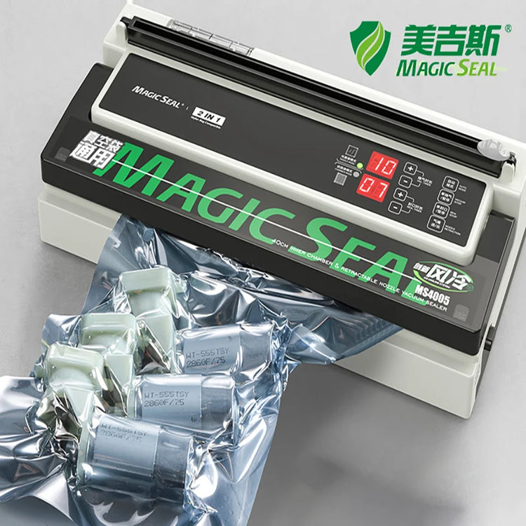 MAGIC SEAL MS4005 vacuum sealer compatible with Mylar and textured bags