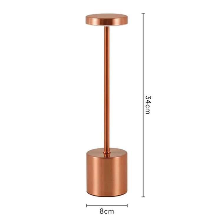Modern LED table lamp for home, bar, and hospitality lighting