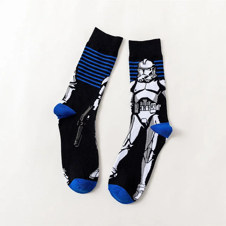Fun and funky anime socks for casual outfits