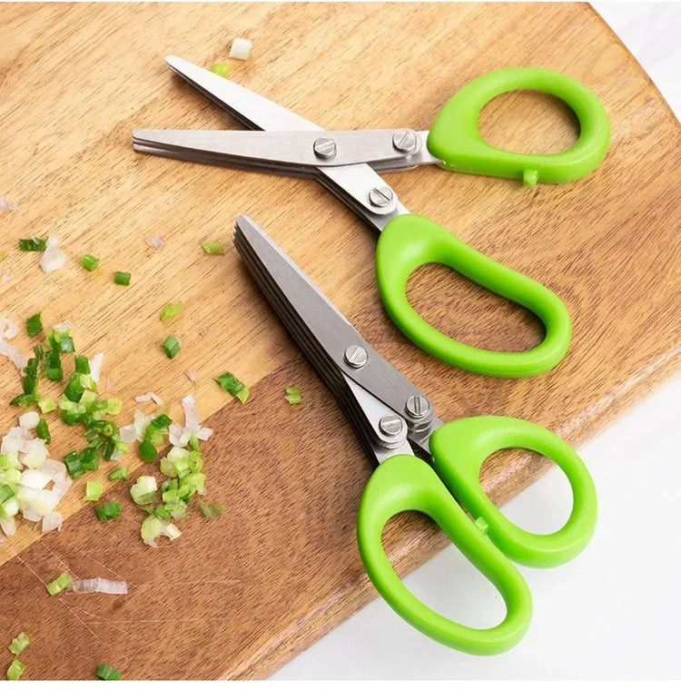 High-quality stainless steel kitchen shears suitable for various cooking applications