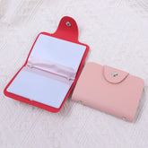 Business card wallet with ID holder pouch