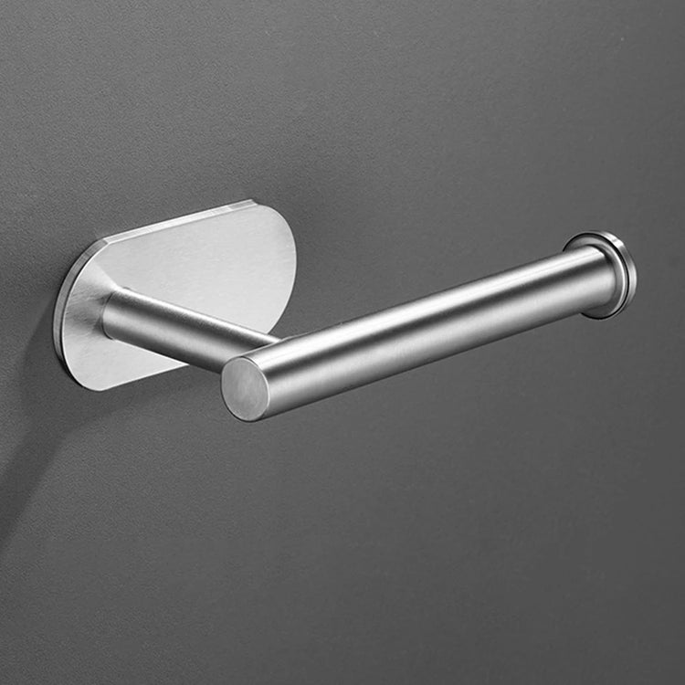 Plastic wrap and toilet paper holder with easy wall mount installation