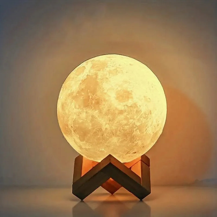 8 cm DIY planet lamp with moon and galaxy design for painting