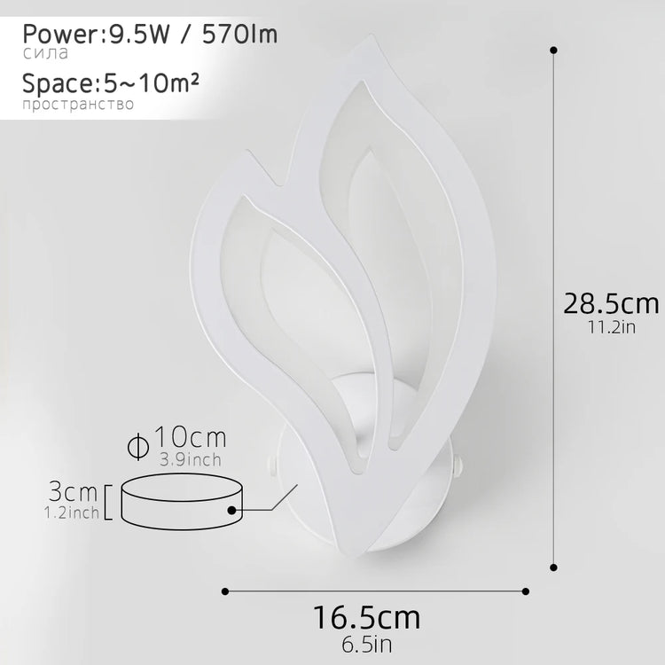 Elegant chrome LED wall light with frosted glass shade for bathroom decor