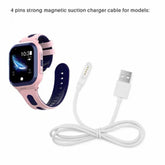 Wonlex magnetic USB charging cable for kids smartwatch with 4-pin connector