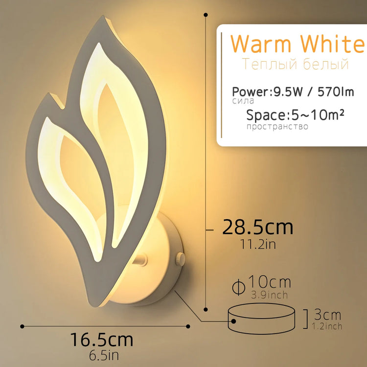 Elegant chrome LED wall light with frosted glass shade for bathroom decor