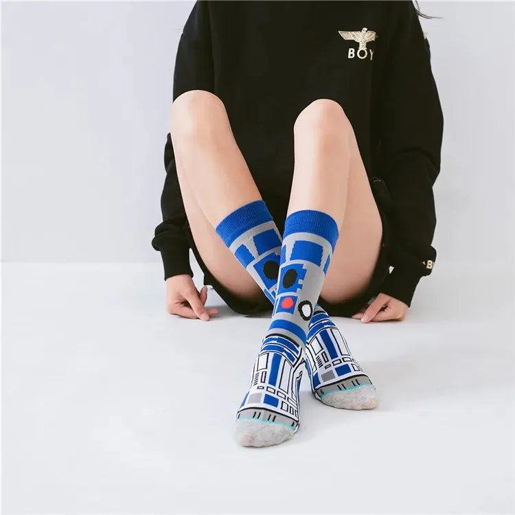 Fun and funky anime socks for casual outfits