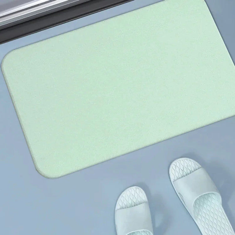 Absorbent bathroom mat for dormitories and home use