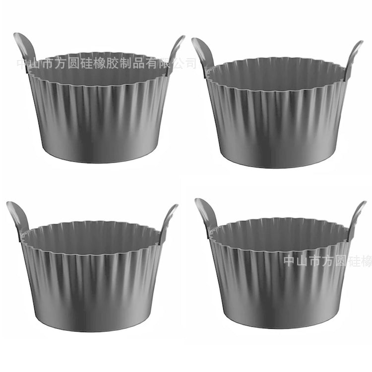 Reusable Silicone Egg Cups for Poaching Eggs in Air Fryer