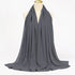 Elegant chiffon hijab wrap with breathable fabric, perfect for modest fashion