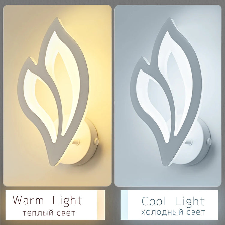 Elegant chrome LED wall light with frosted glass shade for bathroom decor