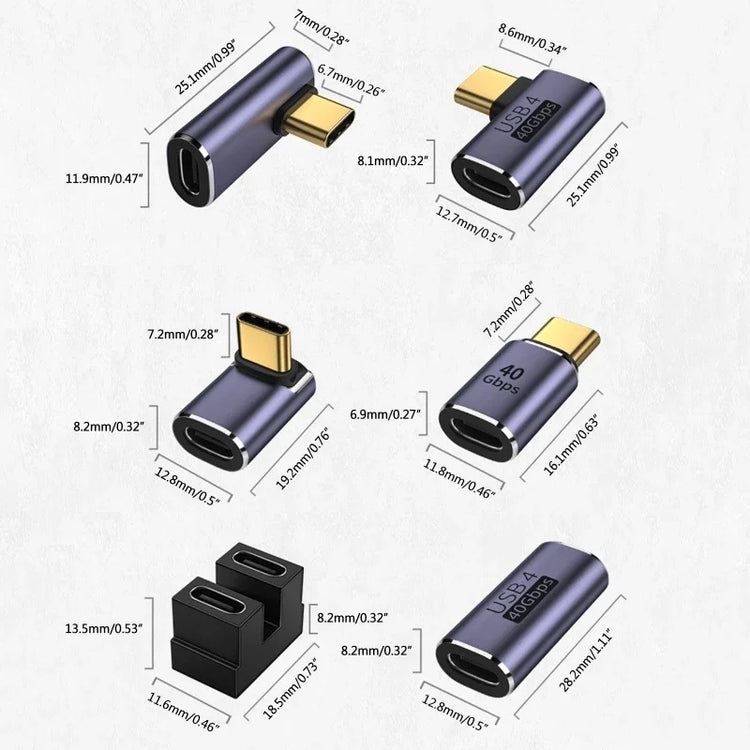 USB 4.0 PD 100W charger connector for MacBook with 8K 60Hz support