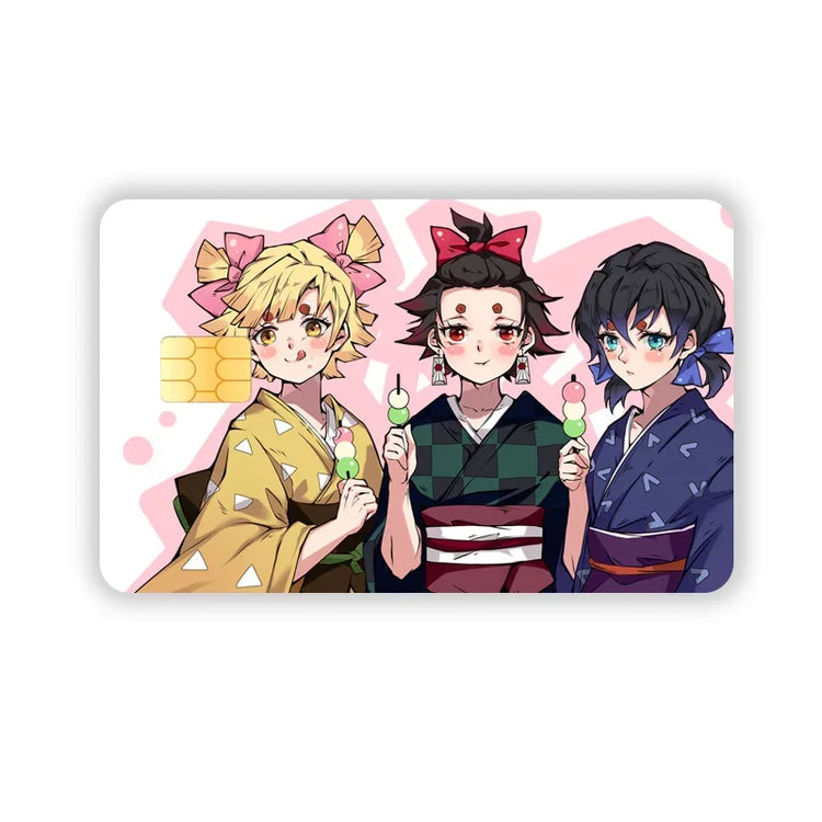 Decorative skin for bank card personalization