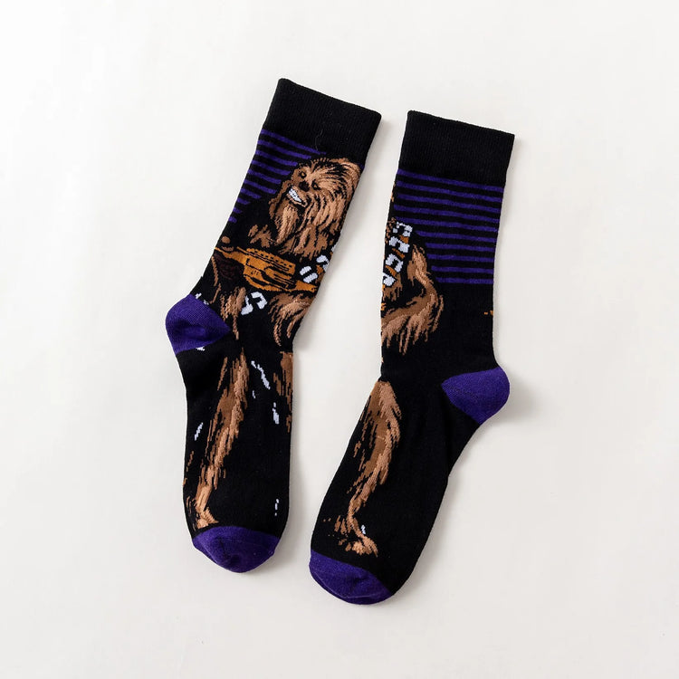 Fun and funky anime socks for casual outfits