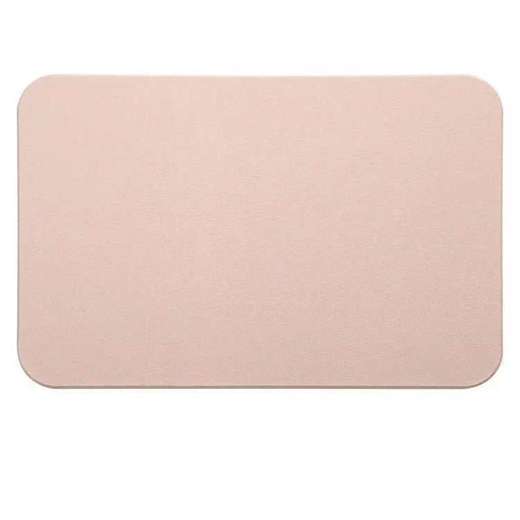 Absorbent bathroom mat for dormitories and home use