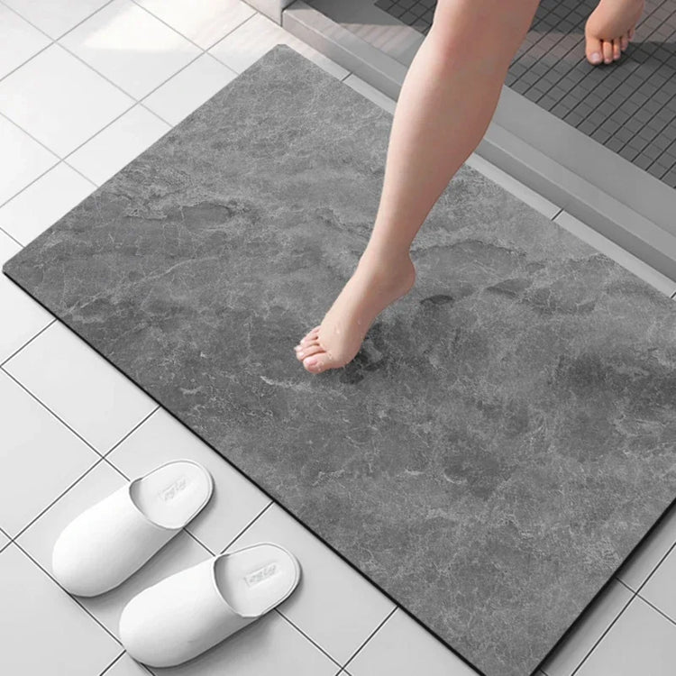 Toilet and bathtub side carpet with strong absorption