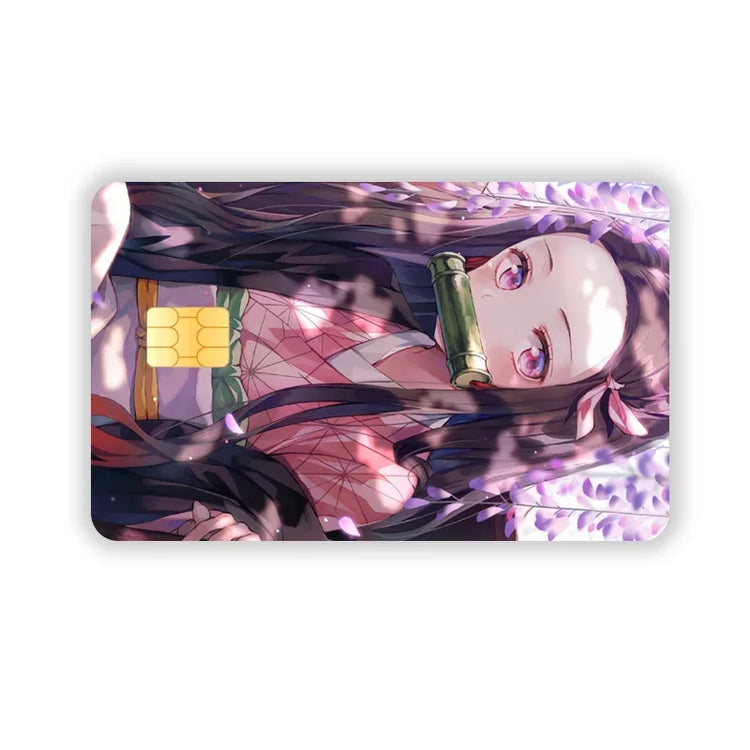 Decorative skin for bank card personalization