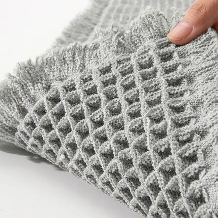 Machine-washable bath mat for toilet and wash basin