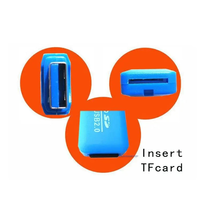 High-speed USB 2.0 Micro SD/TF card reader by NNBILI
