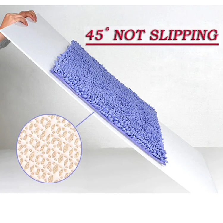 Memory carpet mat for door, toilet, and tub areas