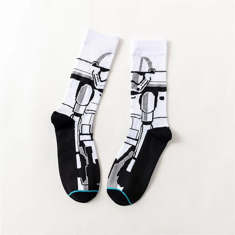 Fun and funky anime socks for casual outfits
